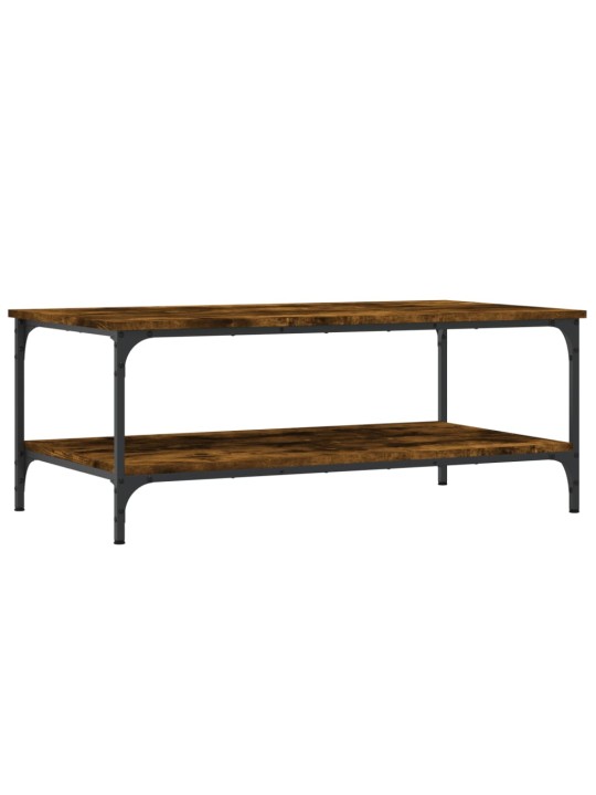 Konferenční stolek kouřový dub 100x55x40 cm kompozitní dřevo