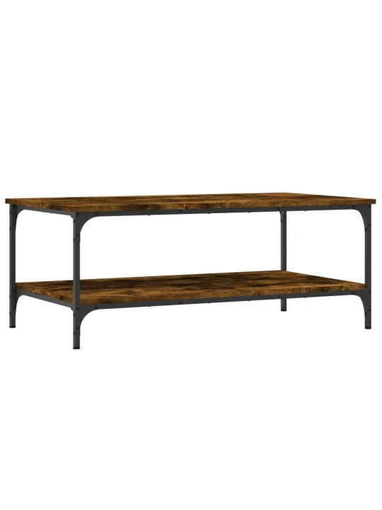 Konferenční stolek kouřový dub 100x55x40 cm kompozitní dřevo