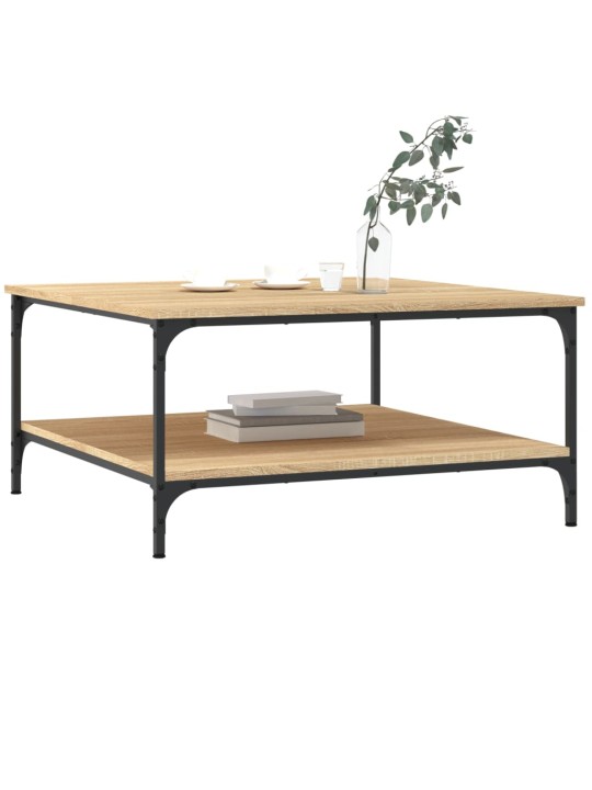 Konferenční stolek dub sonoma 80 x 80 x 40 cm kompozitní dřevo
