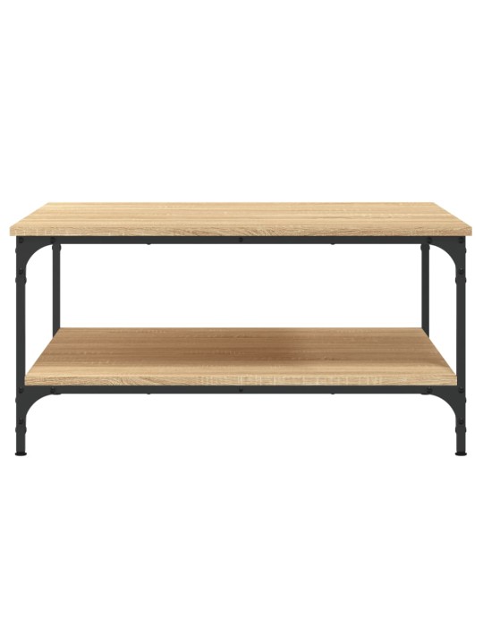 Konferenční stolek dub sonoma 80 x 80 x 40 cm kompozitní dřevo