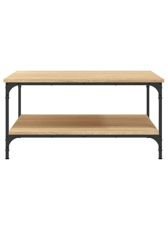 Konferenční stolek dub sonoma 80 x 80 x 40 cm kompozitní dřevo