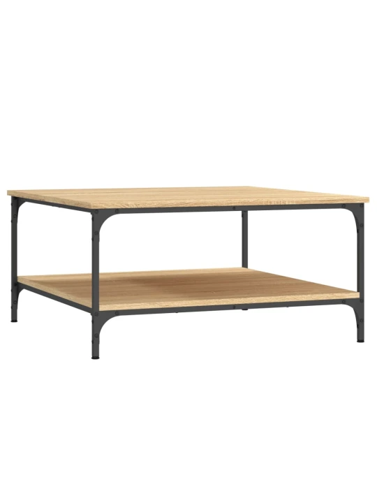 Konferenční stolek dub sonoma 80 x 80 x 40 cm kompozitní dřevo