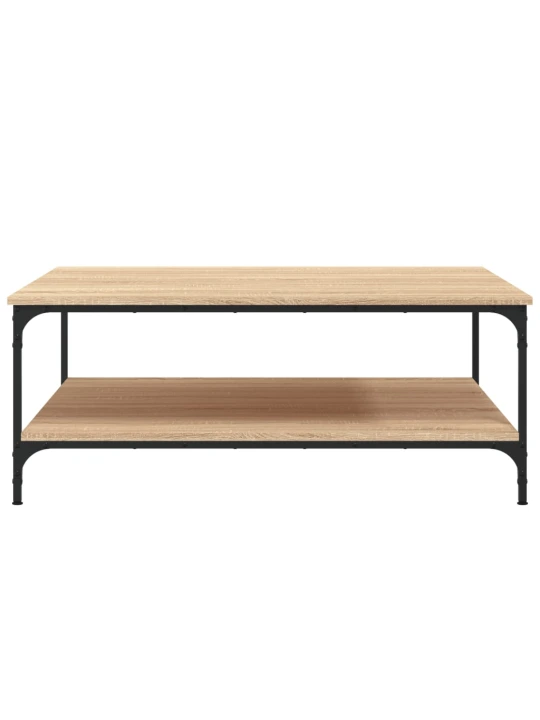 Konferenční stolek dub sonoma 100x100x40 cm kompozitní dřevo