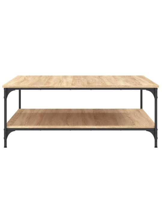 Konferenční stolek dub sonoma 100x100x40 cm kompozitní dřevo