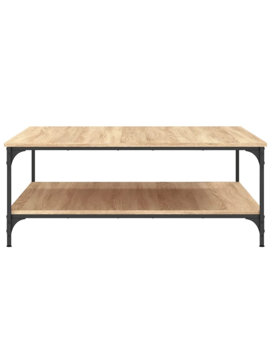 Konferenční stolek dub sonoma 100x100x40 cm kompozitní dřevo