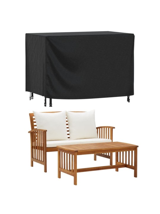 Plachta na zahradní nábytek černá 140x70x90cm nepromokavá 420D