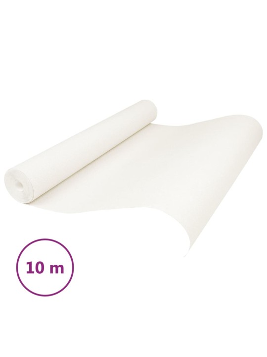 Tapeta 3D jednobarevná krémová 10 x 0,53 m vliesová