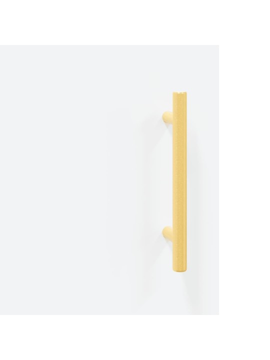 Příborník bílý 69,5 x 34 x 90 cm kompozitní dřevo