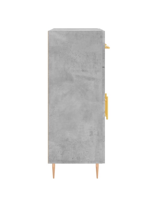 Příborník betonově šedý 69,5 x 34 x 90 cm kompozitní dřevo