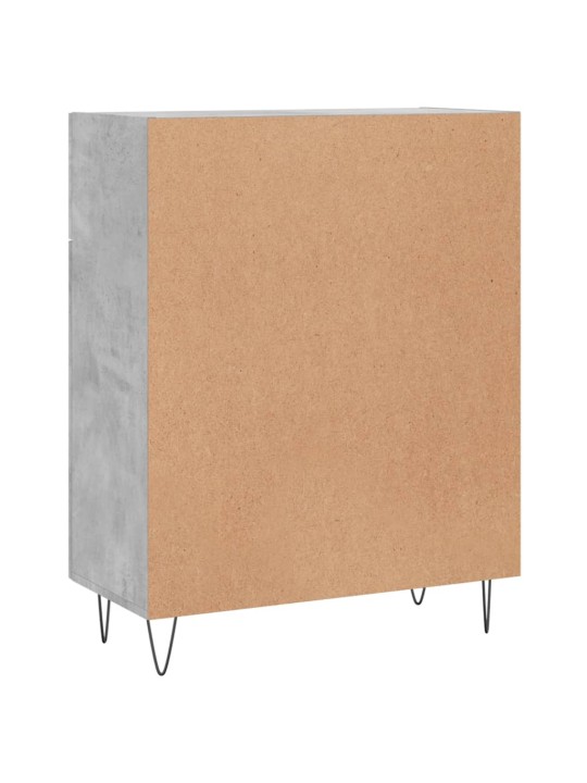 Příborník betonově šedý 69,5 x 34 x 90 cm kompozitní dřevo