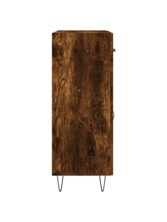 Příborník kouřový dub 69,5 x 34 x 90 cm kompozitní dřevo