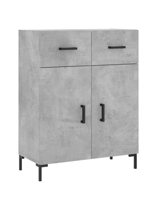 Příborník betonově šedý 69,5 x 34 x 90 cm kompozitní dřevo