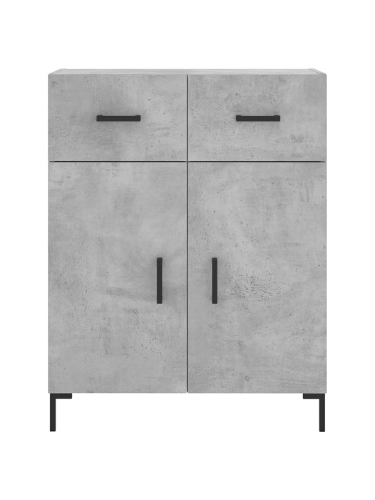 Příborník betonově šedý 69,5 x 34 x 90 cm kompozitní dřevo