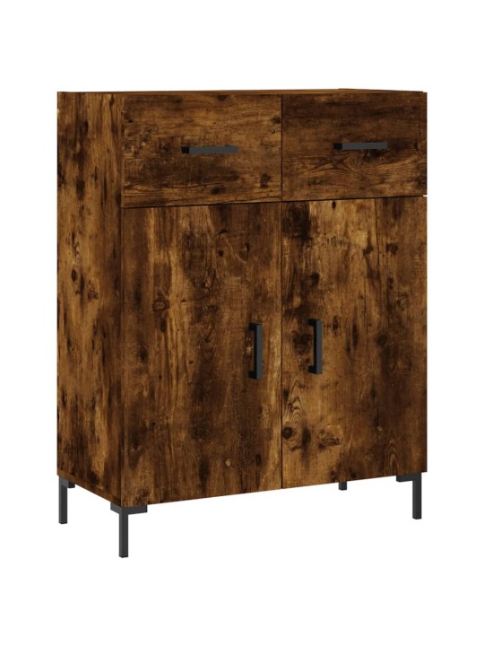 Příborník kouřový dub 69,5 x 34 x 90 cm kompozitní dřevo