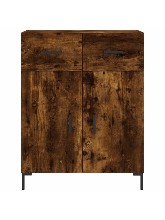 Příborník kouřový dub 69,5 x 34 x 90 cm kompozitní dřevo