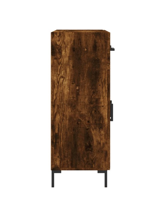 Příborník kouřový dub 69,5 x 34 x 90 cm kompozitní dřevo
