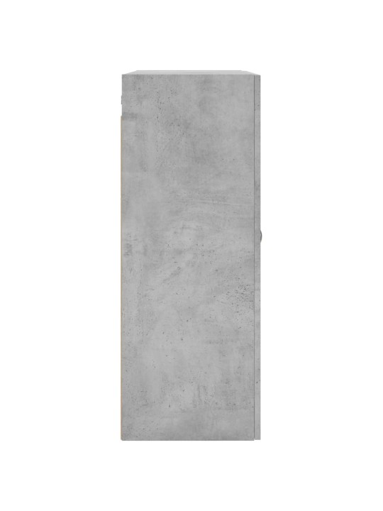 Nástěnná skříňka betonově šedá 69,5 x 34 x 90 cm