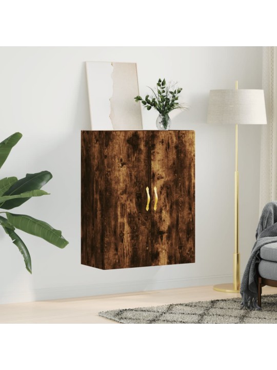Nástěnná skříňka kouřový dub 69,5 x 34 x 90 cm