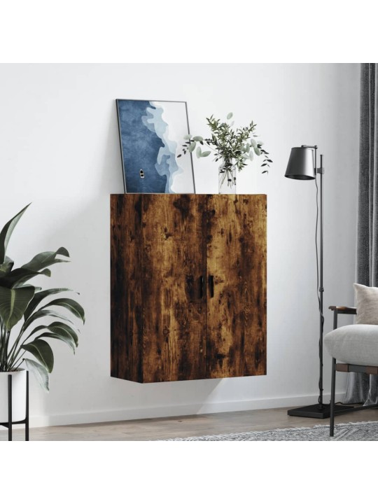 Nástěnná skříňka kouřový dub 69,5 x 34 x 90 cm