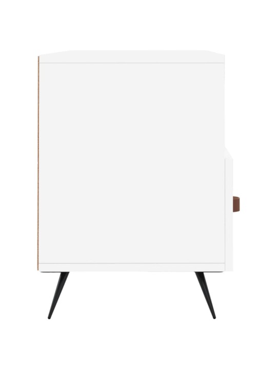 TV skříňka bílá 102 x 36 x 50 cm kompozitní dřevo