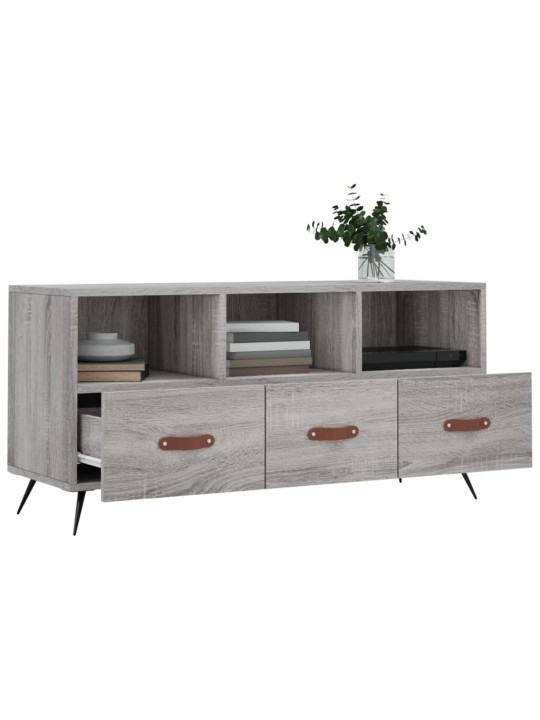 TV skříňka šedá sonoma 102 x 36 x 50 cm kompozitní dřevo