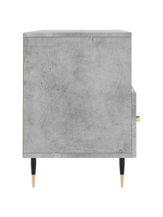 TV skříňka betonově šedá 102 x 36 x 50 cm kompozitní dřevo