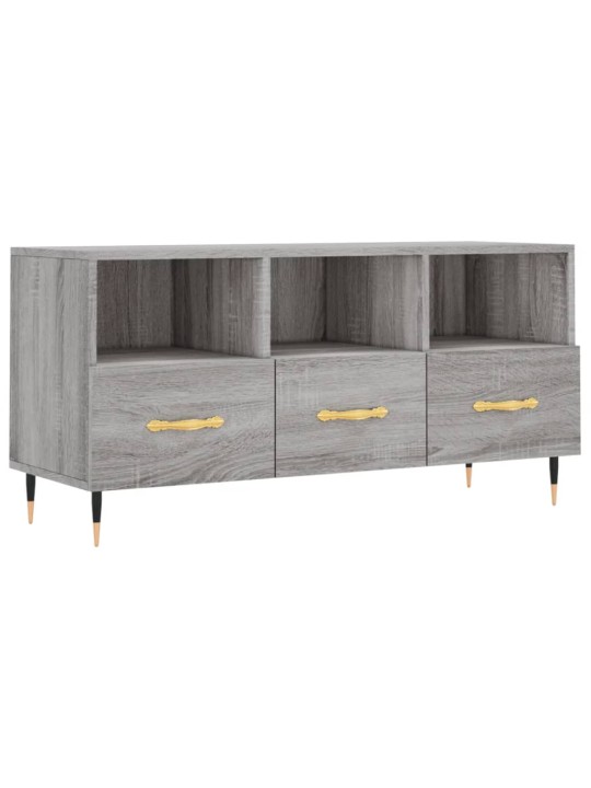 TV skříňka šedá sonoma 102 x 36 x 50 cm kompozitní dřevo