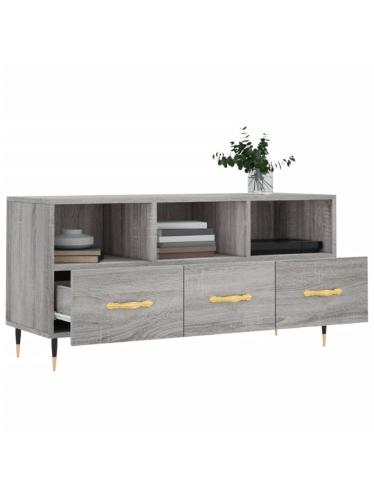 TV skříňka šedá sonoma 102 x 36 x 50 cm kompozitní dřevo