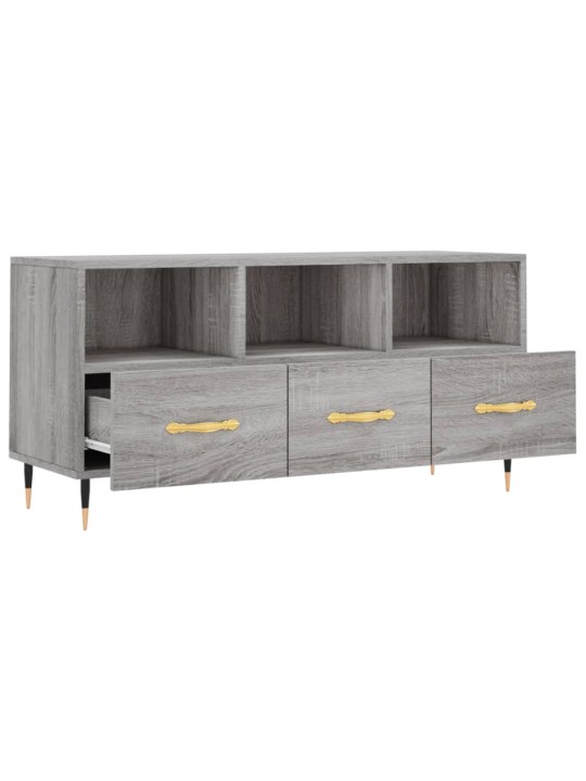 TV skříňka šedá sonoma 102 x 36 x 50 cm kompozitní dřevo