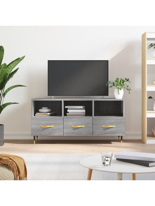 TV skříňka šedá sonoma 102 x 36 x 50 cm kompozitní dřevo
