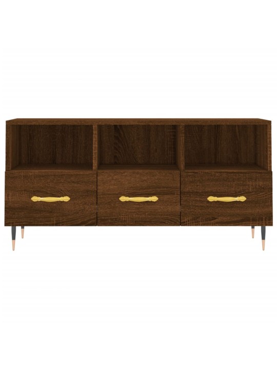 TV skříňka hnědý dub 102 x 36 x 50 cm kompozitní dřevo