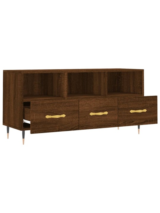 TV skříňka hnědý dub 102 x 36 x 50 cm kompozitní dřevo