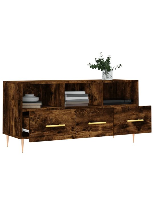 TV skříňka kouřový dub 102 x 36 x 50 cm kompozitní dřevo