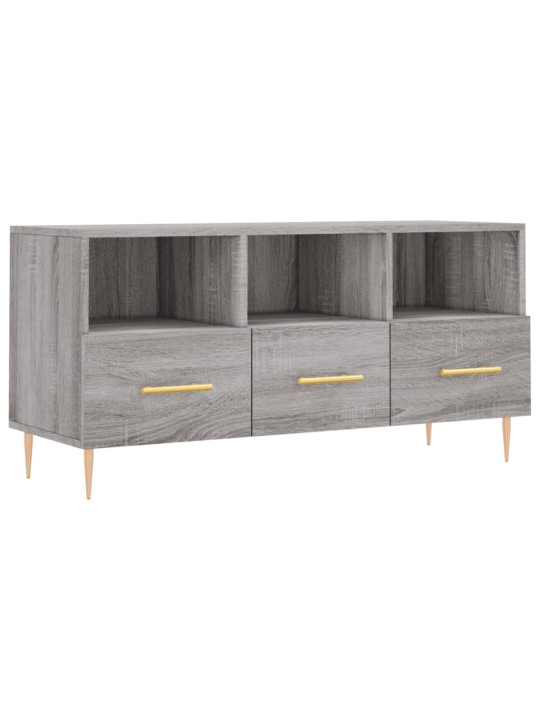 TV skříňka šedá sonoma 102 x 36 x 50 cm kompozitní dřevo