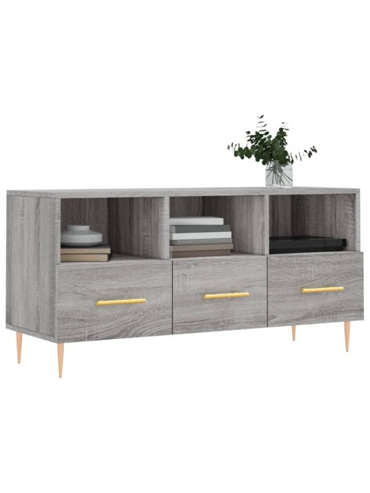 TV skříňka šedá sonoma 102 x 36 x 50 cm kompozitní dřevo