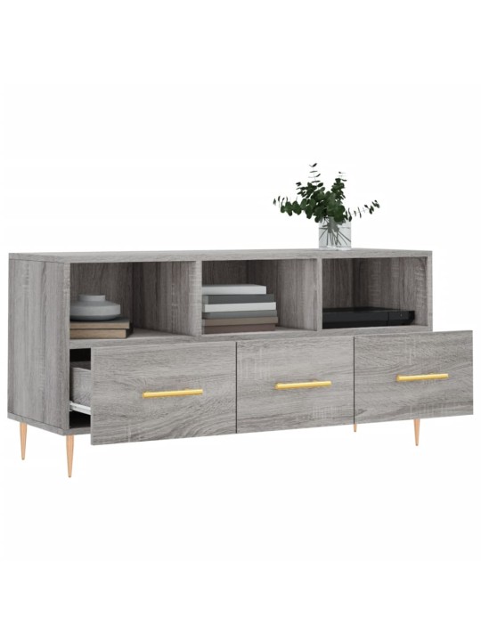 TV skříňka šedá sonoma 102 x 36 x 50 cm kompozitní dřevo