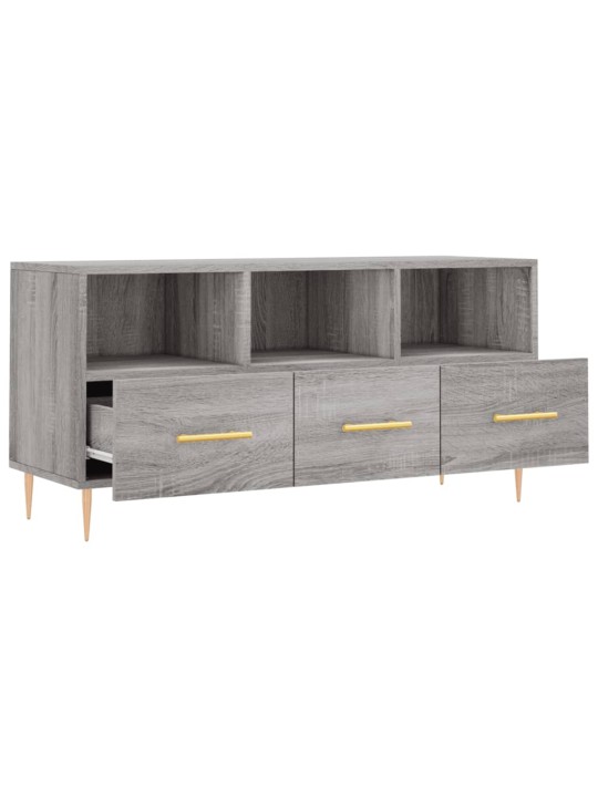 TV skříňka šedá sonoma 102 x 36 x 50 cm kompozitní dřevo