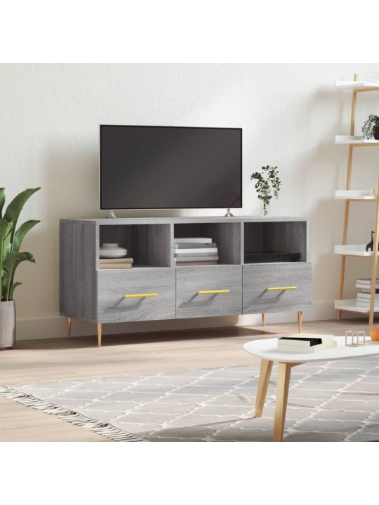 TV skříňka šedá sonoma 102 x 36 x 50 cm kompozitní dřevo