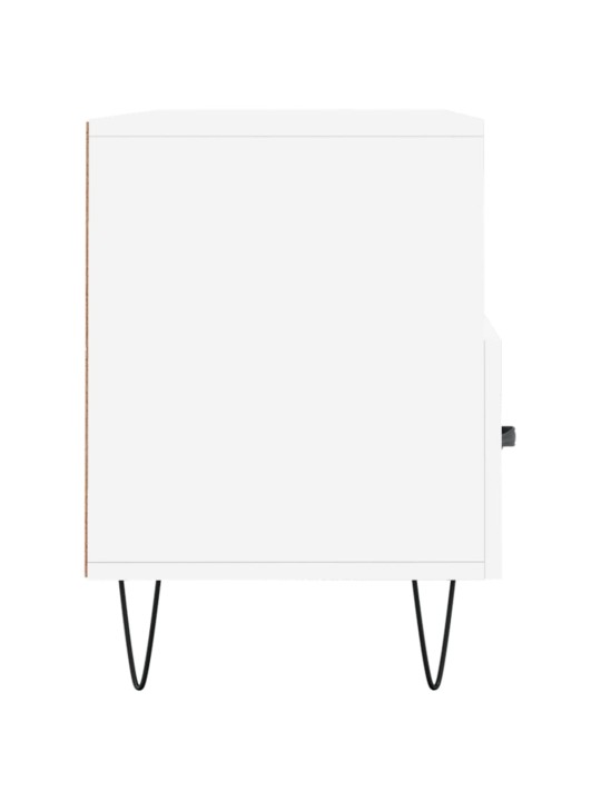 TV skříňka bílá 102 x 36 x 50 cm kompozitní dřevo
