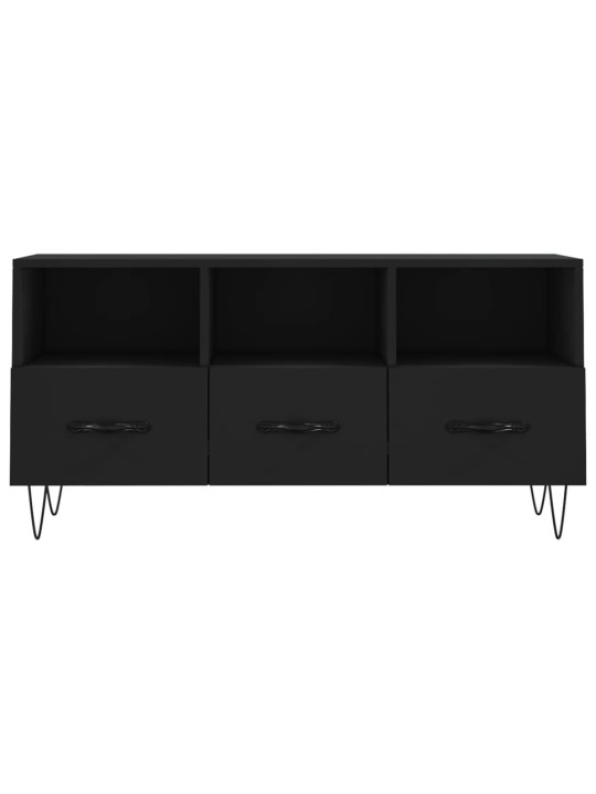 TV skříňka černá 102 x 36 x 50 cm kompozitní dřevo