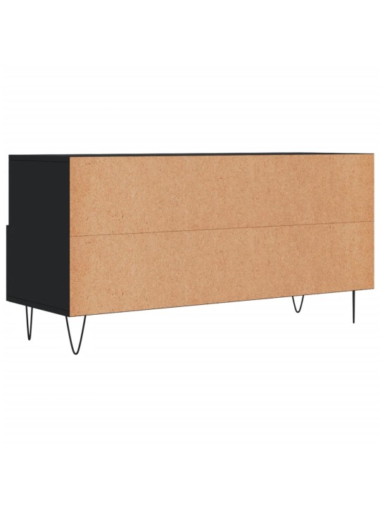 TV skříňka černá 102 x 36 x 50 cm kompozitní dřevo