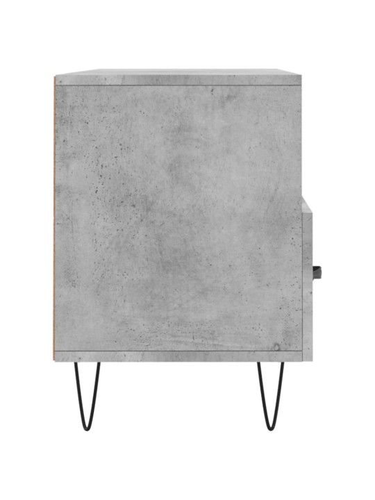 TV skříňka betonově šedá 102 x 36 x 50 cm kompozitní dřevo