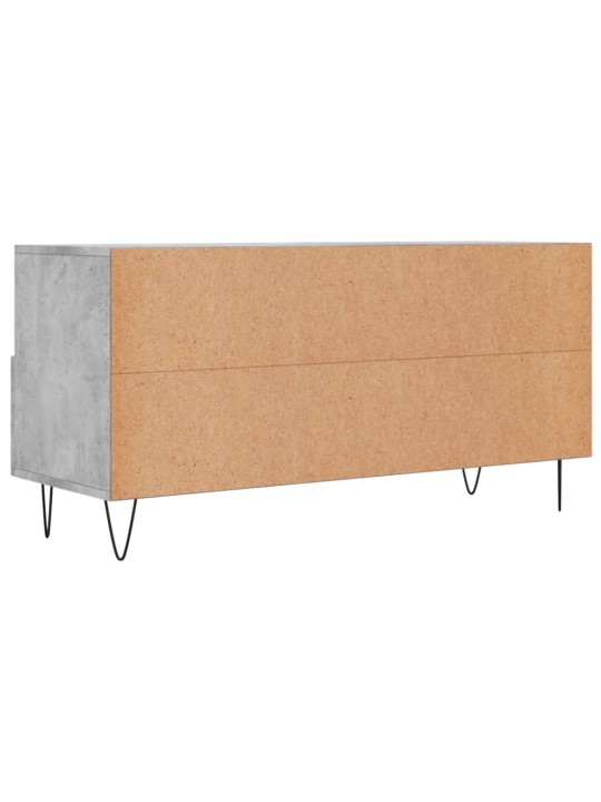 TV skříňka betonově šedá 102 x 36 x 50 cm kompozitní dřevo