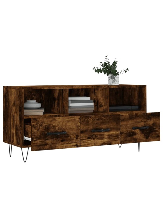 TV skříňka kouřový dub 102 x 36 x 50 cm kompozitní dřevo