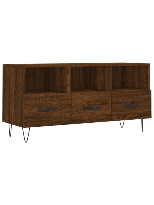 TV skříňka hnědý dub 102 x 36 x 50 cm kompozitní dřevo