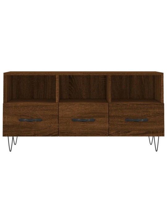 TV skříňka hnědý dub 102 x 36 x 50 cm kompozitní dřevo
