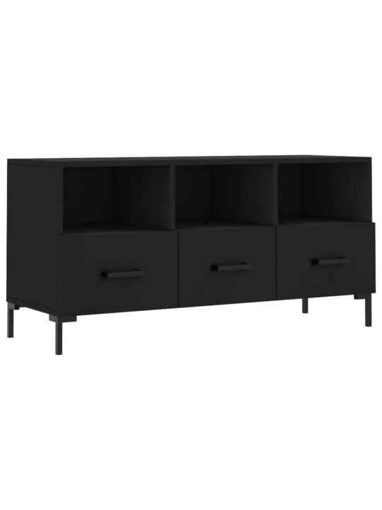 TV skříňka černá 102 x 36 x 50 cm kompozitní dřevo