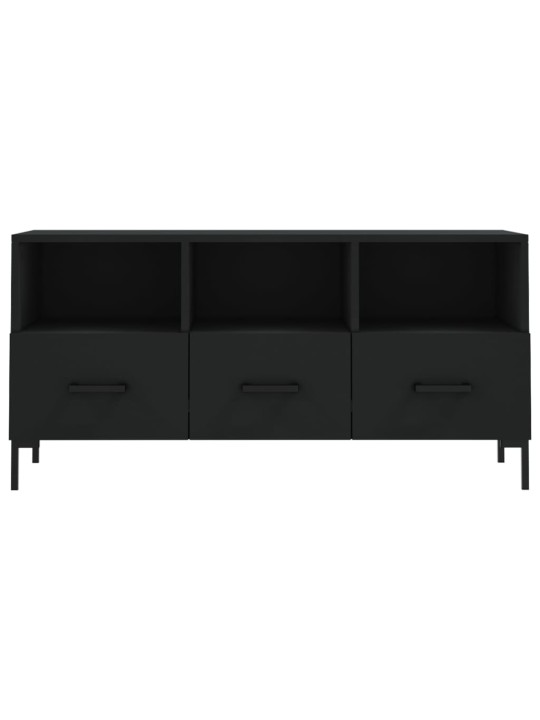TV skříňka černá 102 x 36 x 50 cm kompozitní dřevo