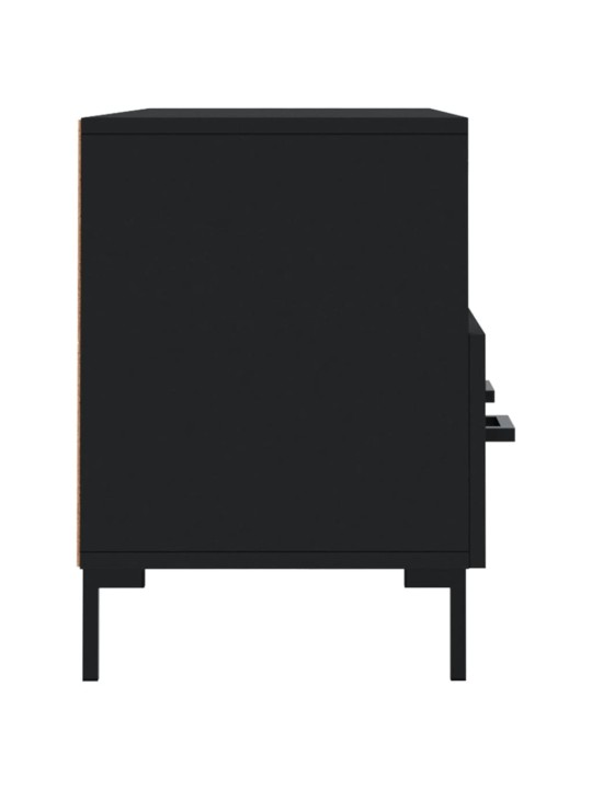 TV skříňka černá 102 x 36 x 50 cm kompozitní dřevo