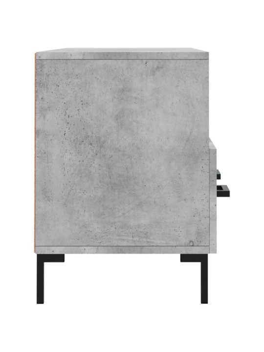 TV skříňka betonově šedá 102 x 36 x 50 cm kompozitní dřevo